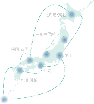 ネットワーク構築のイメージの図