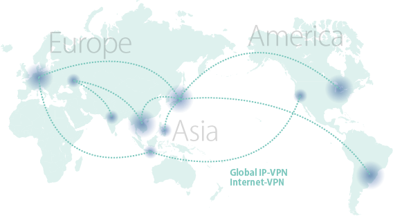 グローバルネットワーク構築のイメージ画像