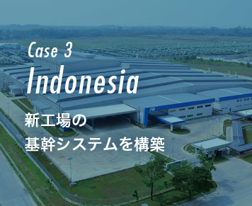 Case 3 Indonesia 新工場の基幹システムを構築