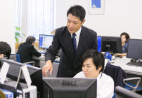 業務中の写真