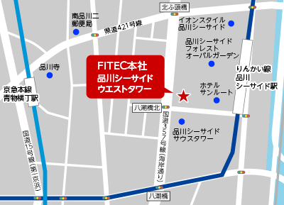 本社の地図