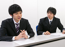 座談会の様子の写真