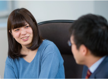 座談会の様子の写真
