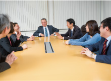 座談会の様子の写真