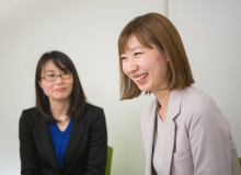 座談会の様子の写真